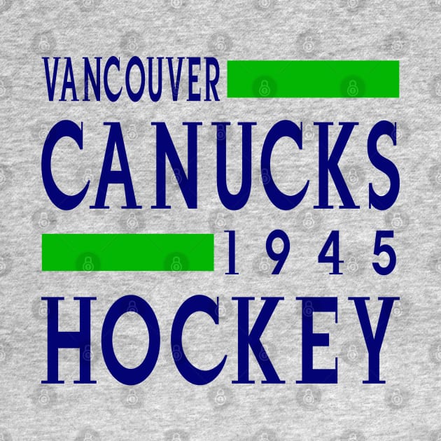 Vancouver Canucks Hockey Classic by Medo Creations